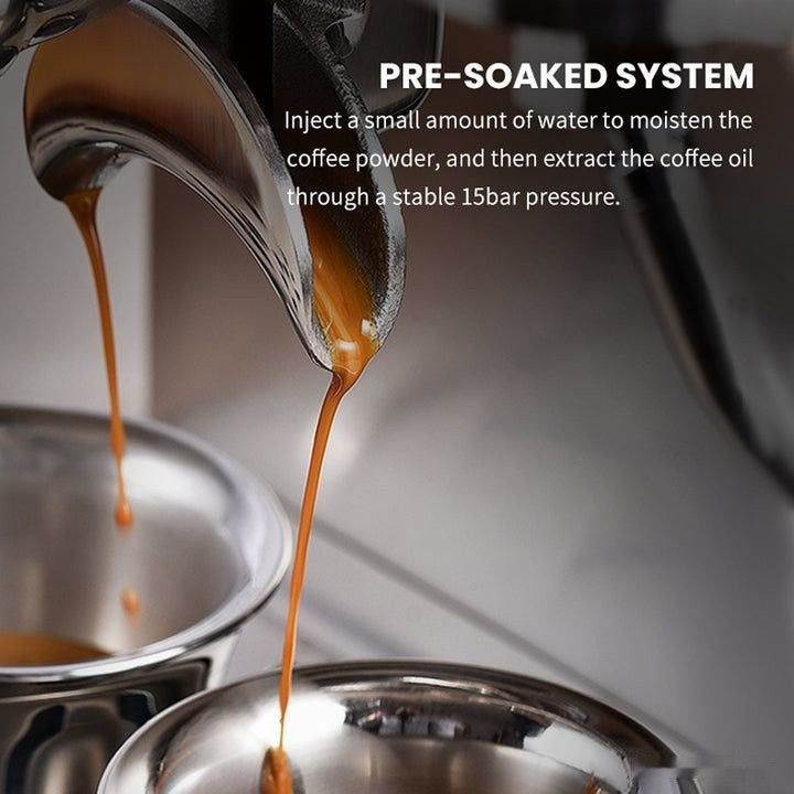 Рожковая кофеварка Hibrew H7 (серебристый) Рожковая кофеварка Hibrew H7 (серебристый)