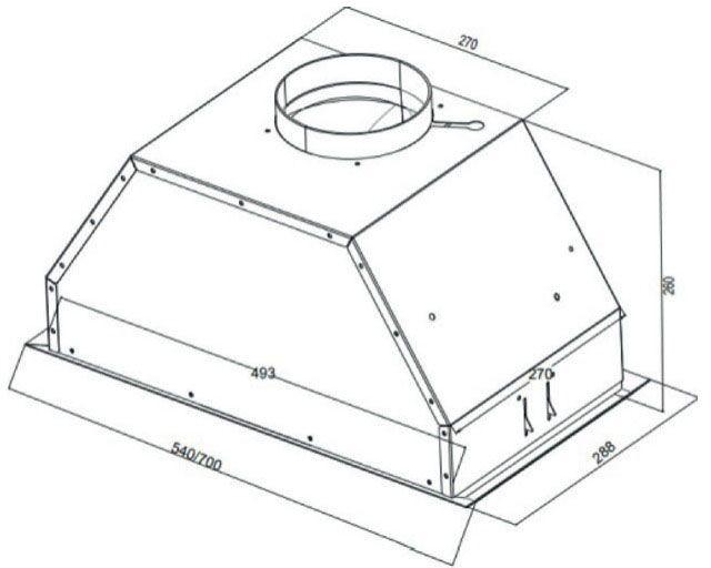 Вытяжка Kuppersberg INTRO 60 WHITE Вытяжка Kuppersberg INTRO 60 WHITE