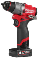 Ударная дрель-шуруповерт Milwaukee M12 FUEL M12FPD2-402X 4933479869 (с 2-мя АКБ 4 Ач, кейс)