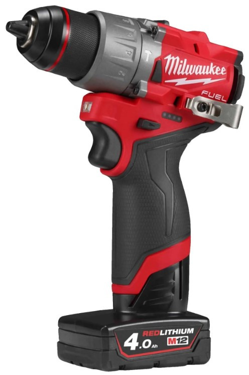 Ударная дрель-шуруповерт Milwaukee M12 FUEL M12FPD2-402X 4933479869 (с 2-мя АКБ 4 Ач, кейс)