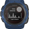 Умные часы Garmin Instinct Solar (голубой прилив)