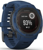 Умные часы Garmin Instinct Solar (голубой прилив)