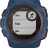 Умные часы Garmin Instinct Solar (голубой прилив)