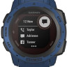Умные часы Garmin Instinct Solar (голубой прилив)