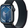 Умные часы Apple Watch Series 9 41 мм (алюминиевый корпус, полуночный/полуночный, нейлоновый ремешок) Умные часы Apple Watch Series 9 41 мм (алюминиевый корпус, полуночный/полуночный, нейлоновый ремешок)