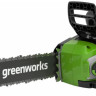 Аккумуляторная цепная пила Greenworks GD40CS18K2 Аккумуляторная цепная пила Greenworks GD40CS18K2