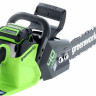 Аккумуляторная цепная пила Greenworks GD40CS18K2 Аккумуляторная цепная пила Greenworks GD40CS18K2