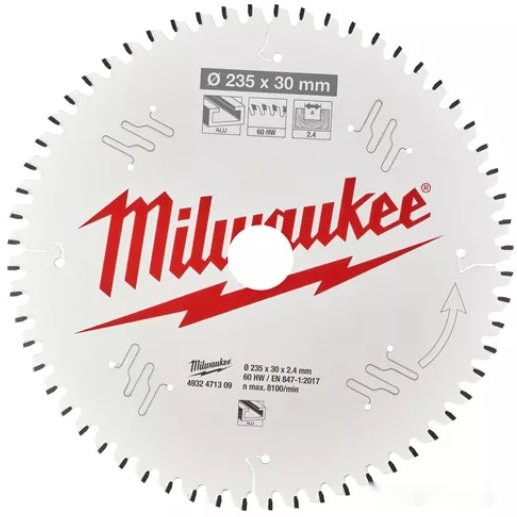 Пильный диск Milwaukee 4932471309