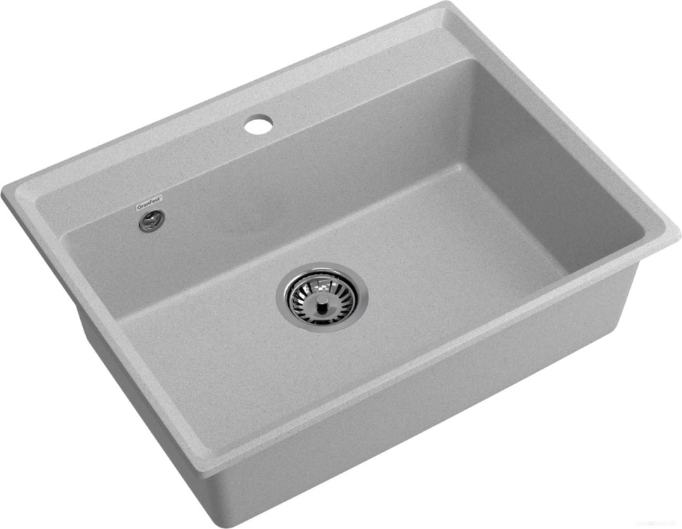 Кухонная мойка GranFest GF-LV-660 (серый) Кухонная мойка GranFest GF-LV-660 (серый)