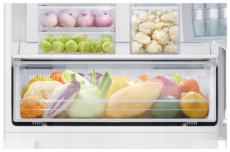 Холодильник с нижней морозильной камерой Samsung BRB26600FWW/EF Холодильник с нижней морозильной камерой Samsung BRB26600FWW/EF