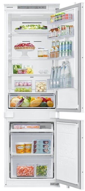 Холодильник с нижней морозильной камерой Samsung BRB26600FWW/EF Холодильник с нижней морозильной камерой Samsung BRB26600FWW/EF