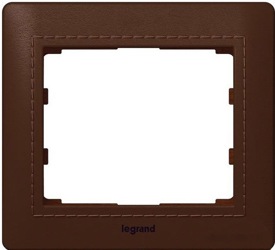 Рамка Legrand Galea Life 1 пост (кожа)
