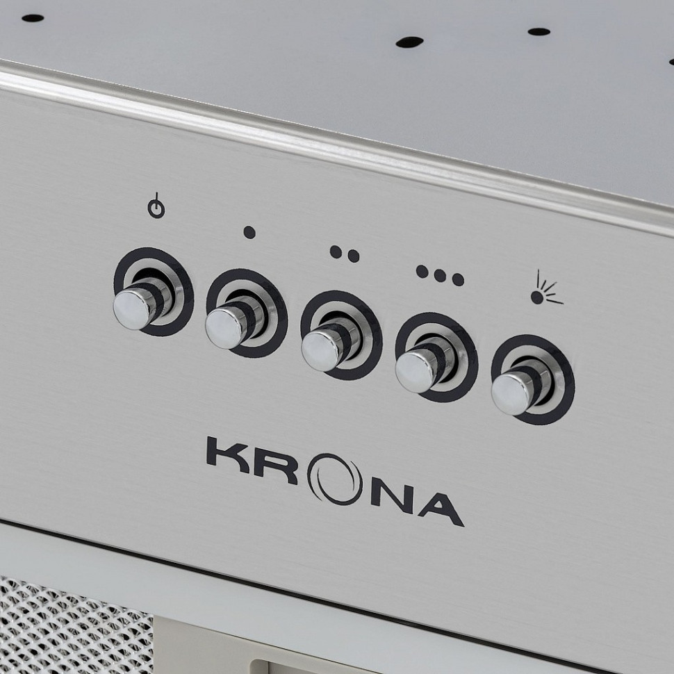 Вытяжка Krona Alba 600 PB (нержавеющая сталь)