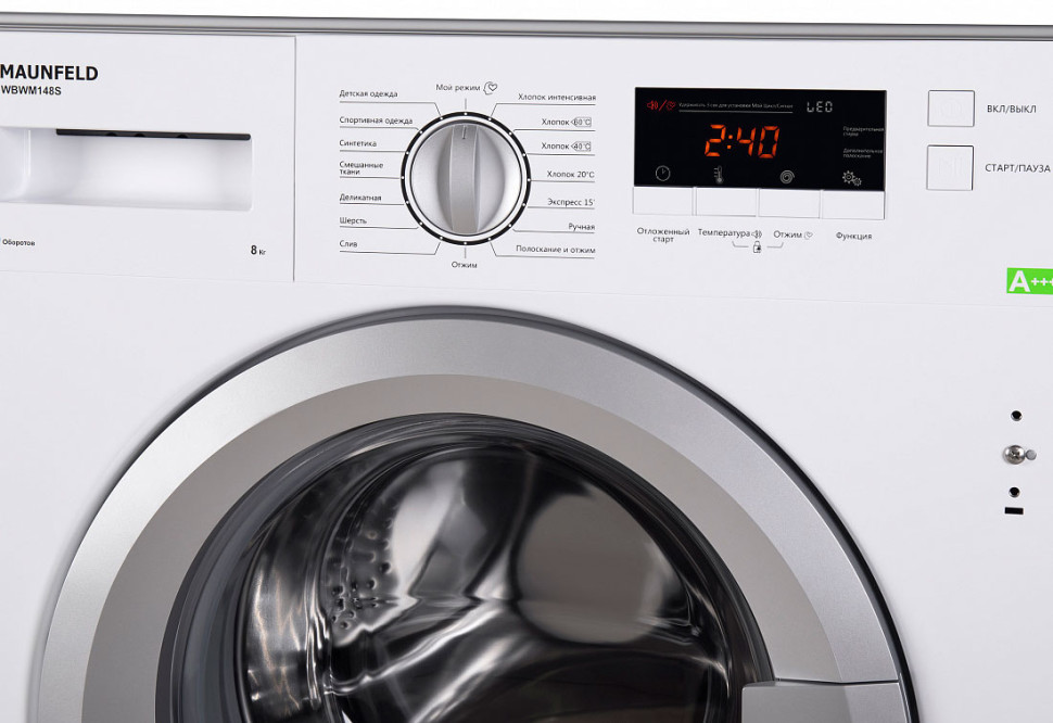 Стиральная машина Maunfeld MBWM148S Стиральная машина Maunfeld MBWM148S