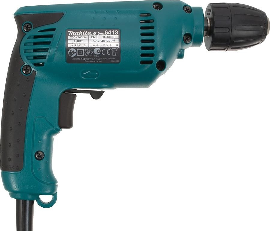 Дрель безударная Makita 6413 Дрель безударная Makita 6413