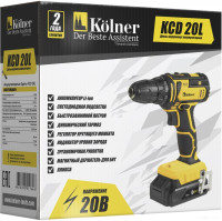 Дрель-шуруповерт Kolner KCD 20L (с 1-им АКБ)