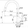 Смеситель Franke Lina 115.0626.083 (бежевый)