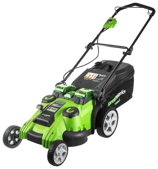 Газонокосилка Greenworks 2500207vb G40LM49DBK4 Газонокосилка Greenworks 2500207vb G40LM49DBK4