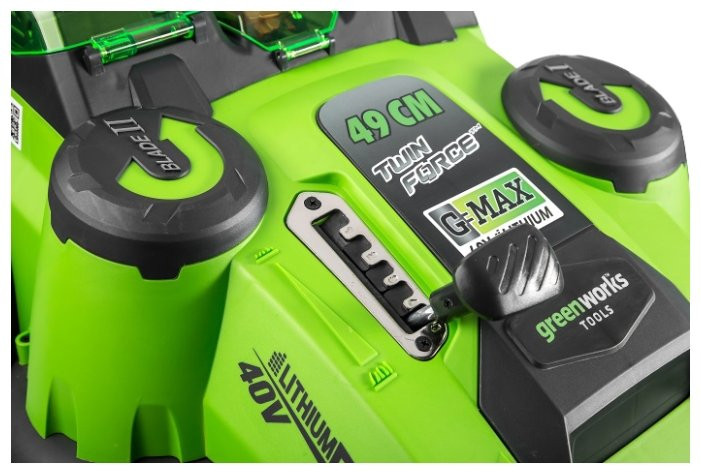Газонокосилка Greenworks 2500207vb G40LM49DBK4 Газонокосилка Greenworks 2500207vb G40LM49DBK4