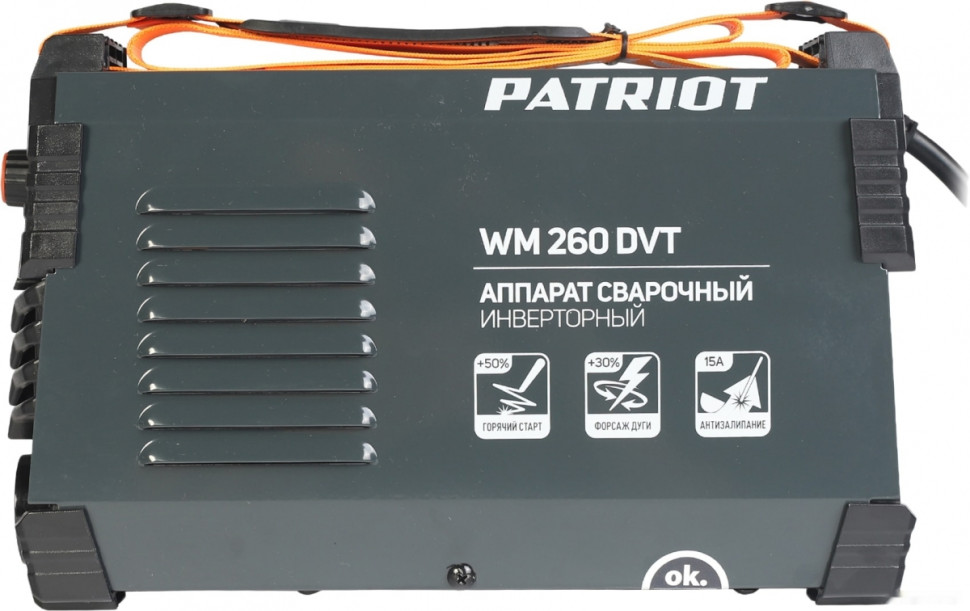 Сварочный инвертор Patriot WM 260DVT Сварочный инвертор Patriot WM 260DVT