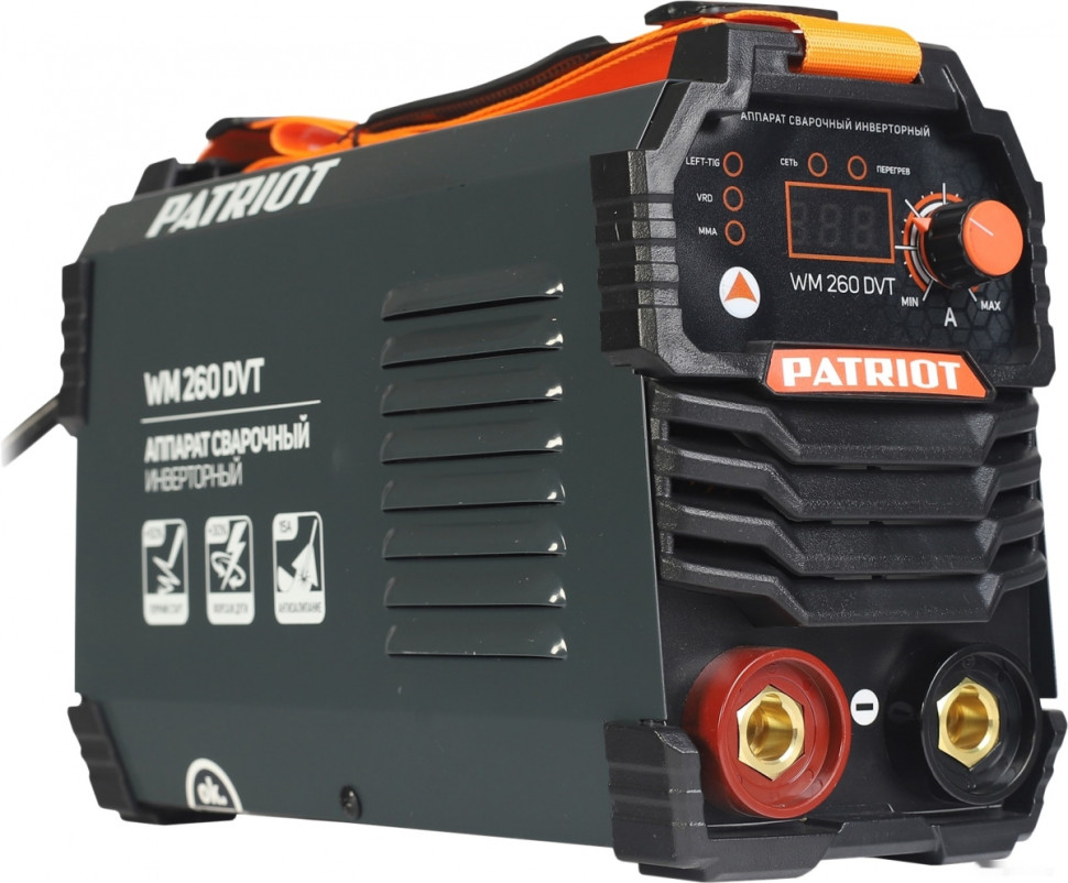 Сварочный инвертор Patriot WM 260DVT Сварочный инвертор Patriot WM 260DVT