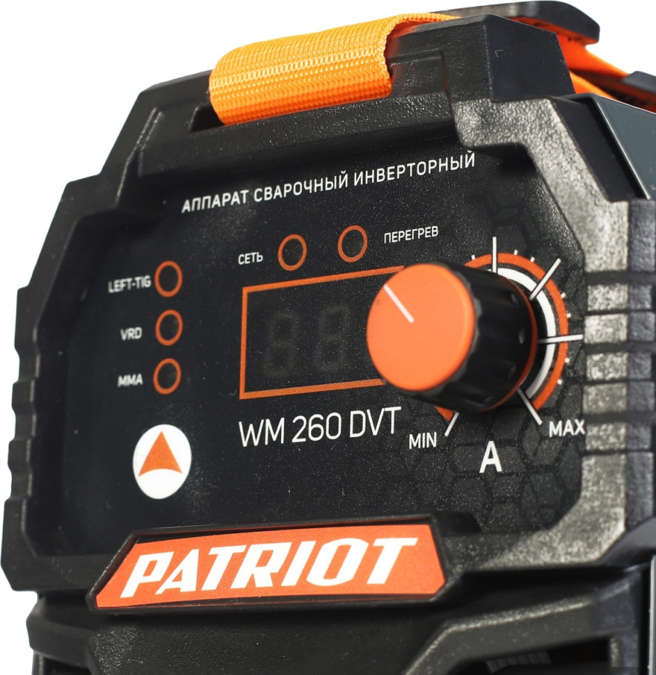 Сварочный инвертор Patriot WM 260DVT Сварочный инвертор Patriot WM 260DVT