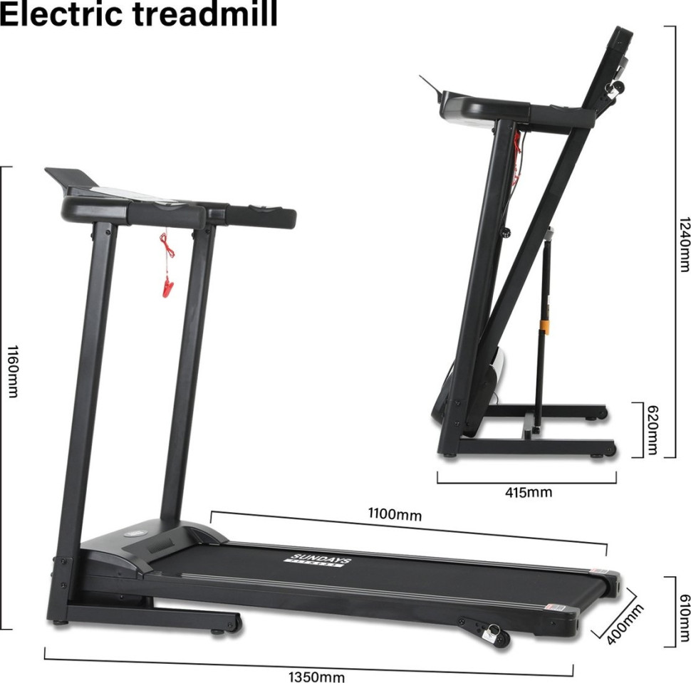 Беговая дорожка Sundays Fitness ES-T4004 Беговая дорожка Sundays Fitness ES-T4004