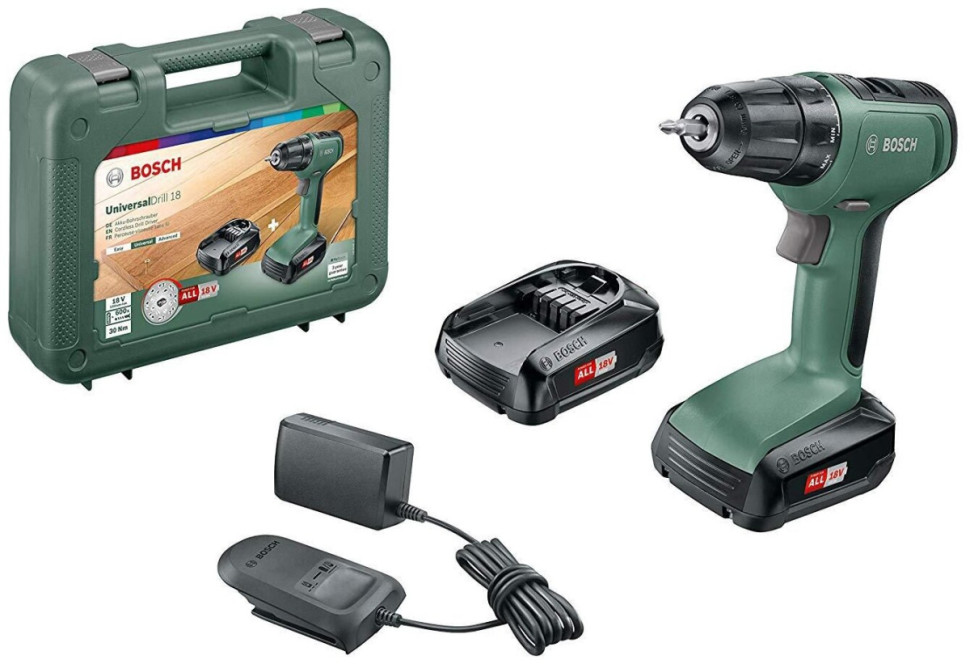 Дрель-шуруповерт Bosch UniversalDrill 18