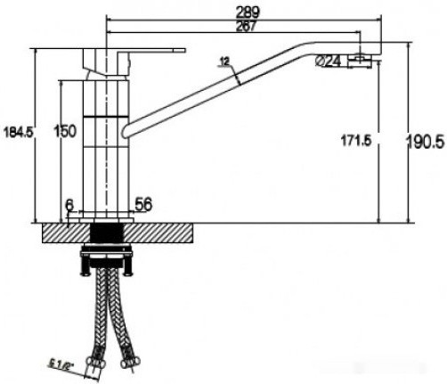 Смеситель Kaiser Sonat 34133 Смеситель Kaiser Sonat 34133