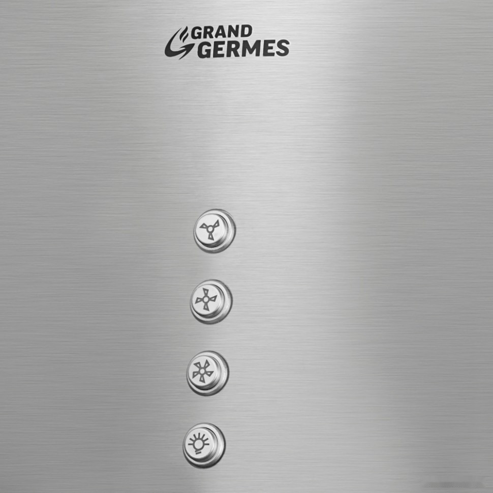 Вытяжка GrandGermes Toulon Island 39 (нержавеющая сталь)