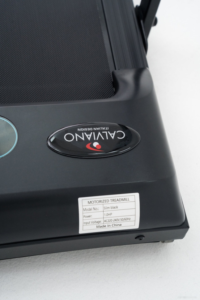 Беговая дорожка Calviano Slim Black Беговая дорожка Calviano Slim Black