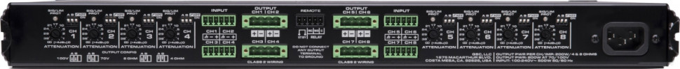 Трансляционный усилитель QSC MP-A80V