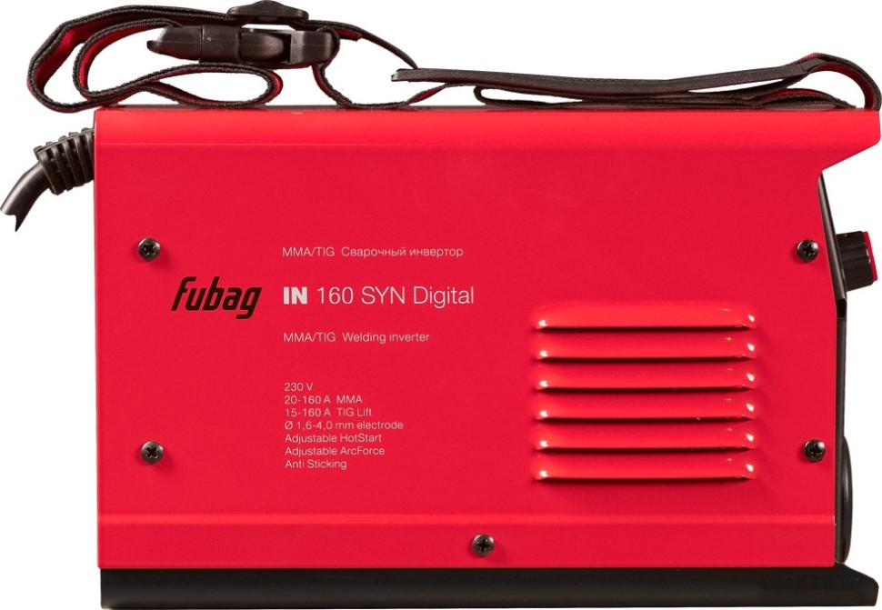 Сварочный инвертор FUBAG IN 160 SYN Digital 41392 Сварочный инвертор FUBAG IN 160 SYN Digital 41392
