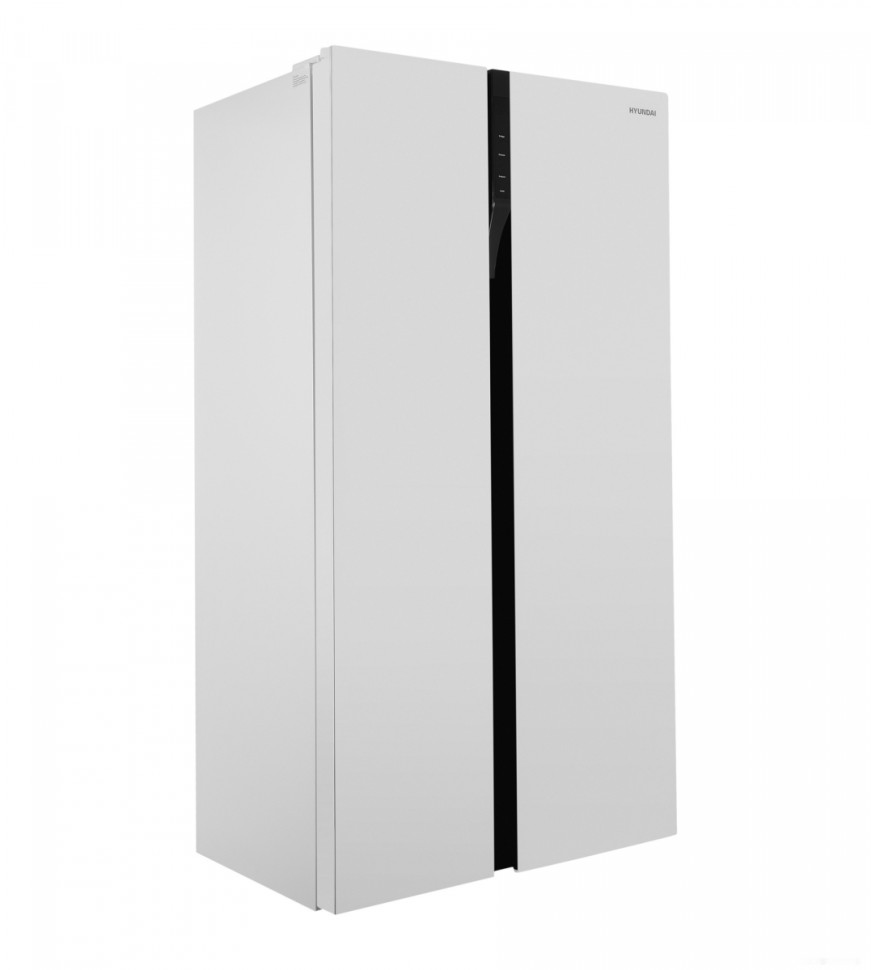 Холодильник side by side Hyundai CS5003F (белое стекло)