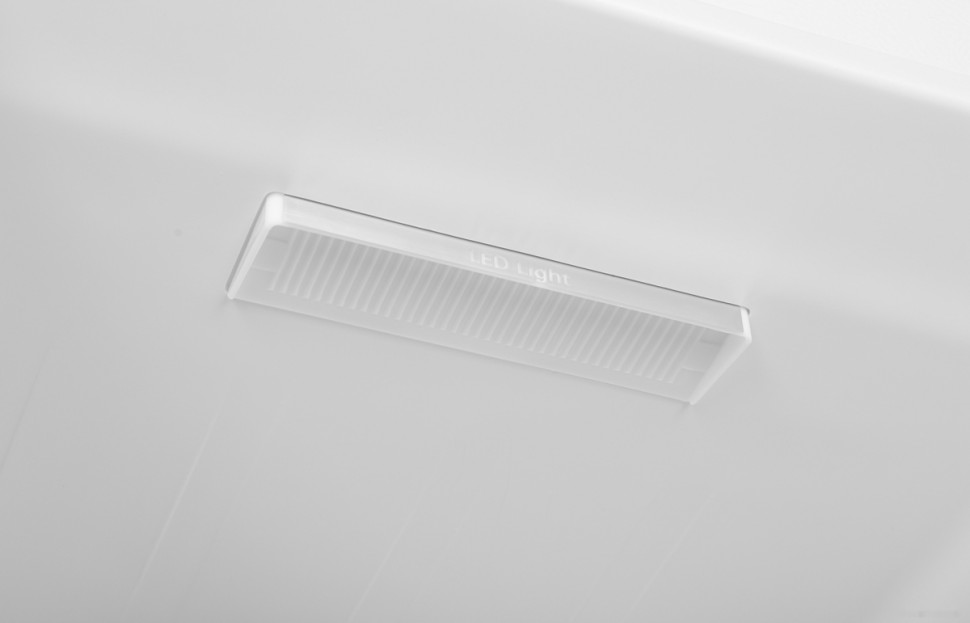 Холодильник side by side Hyundai CS5003F (белое стекло)