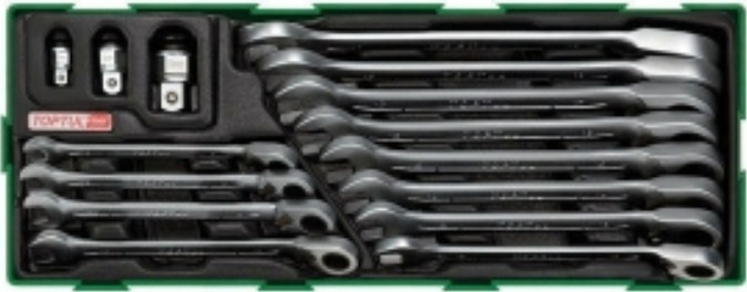 Набор трещоточных ключей Toptul GTA1541