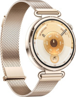 Умные часы Huawei Watch GT 6 41 мм (золотистый, с золотистым миланским браслетом, международная версия)