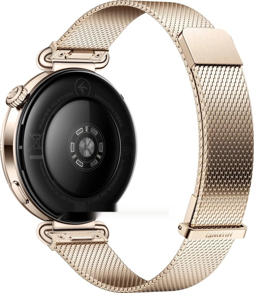 Умные часы Huawei Watch GT 6 41 мм (золотистый, с золотистым миланским браслетом, международная версия)