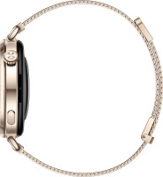 Умные часы Huawei Watch GT 6 41 мм (золотистый, с золотистым миланским браслетом, международная версия)