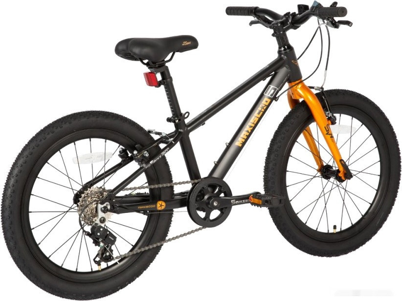 Детский велосипед Maxiscoo 5Bike 20 M 2024 (черный матовый) Детский велосипед Maxiscoo 5Bike 20 M 2024 (черный матовый)