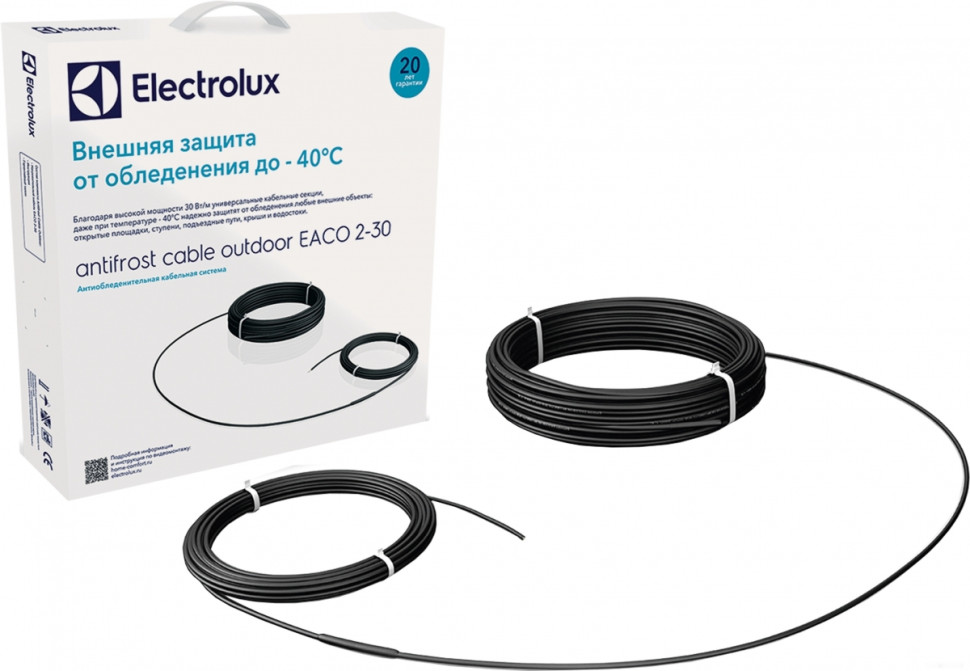 Теплый пол Electrolux Antifrost Cable Outdoor EACO 2-30-1100