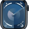Умные часы Apple Watch Series 9 41 мм (алюминиевый корпус, полуночный/полуночный, спортивный силиконовый ремешок S/M)