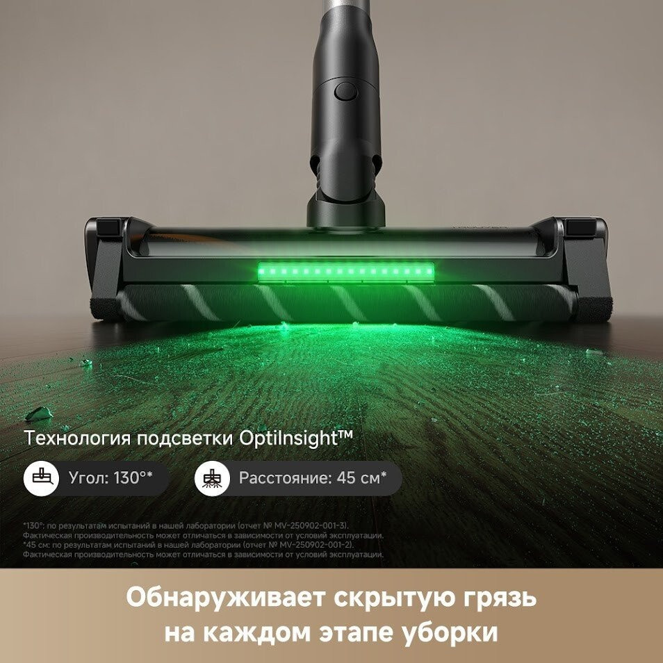 Пылесос Trouver Cordless Vacuum Cleaner G70 Detect V2515 (евровилка, черный)