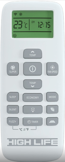 Кондиционер HIGH LIFE COMFORT CLASS Inverter ACHL-07CC-I-CHDV02S