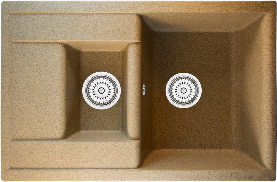 Кухонная мойка Berge BR-7612 (песочный матовый)