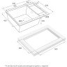 Кухонная мойка Paulmark Optimum PM216050-DG