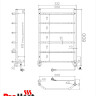 Полотенцесушитель ProHeat Prime 50x80 Полотенцесушитель ProHeat Prime 50x80