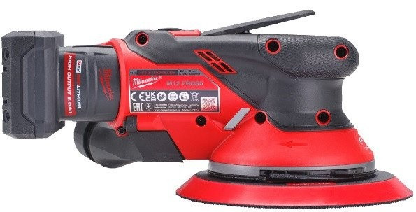 Шлифовальная машина Milwaukee M12FROS5-502X 4933493651 (с 2-мя АКБ, кейс)