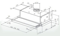 Вытяжка Faber FLOX BK A50 (315.0567.354)