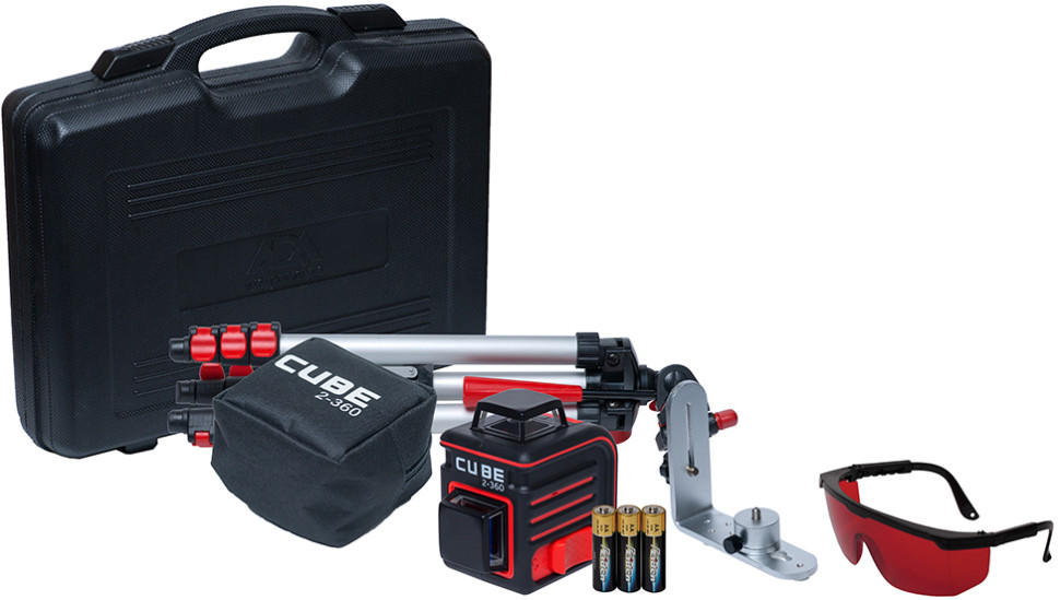 Лазерный нивелир ADA Instruments CUBE 2-360 ULTIMATE EDITION Лазерный нивелир ADA Instruments CUBE 2-360 ULTIMATE EDITION